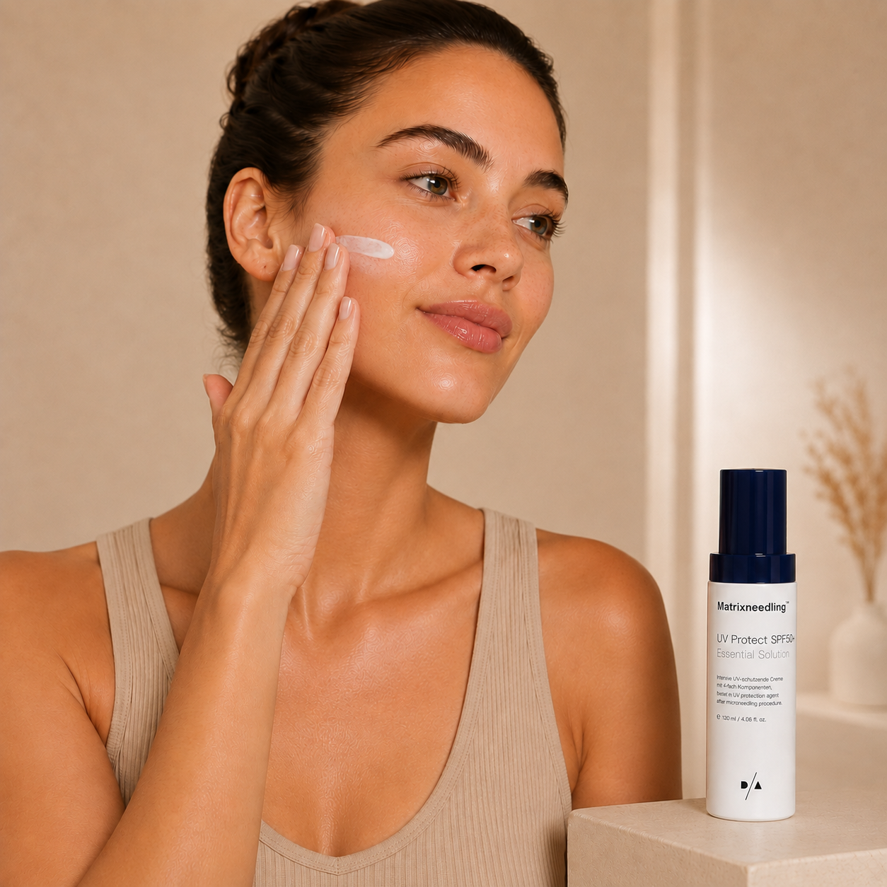 Protect with SPF50+