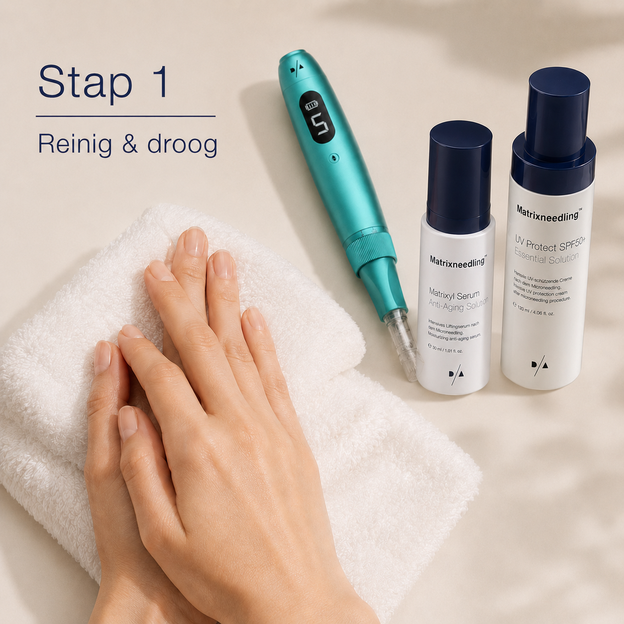 Cleanse & dry