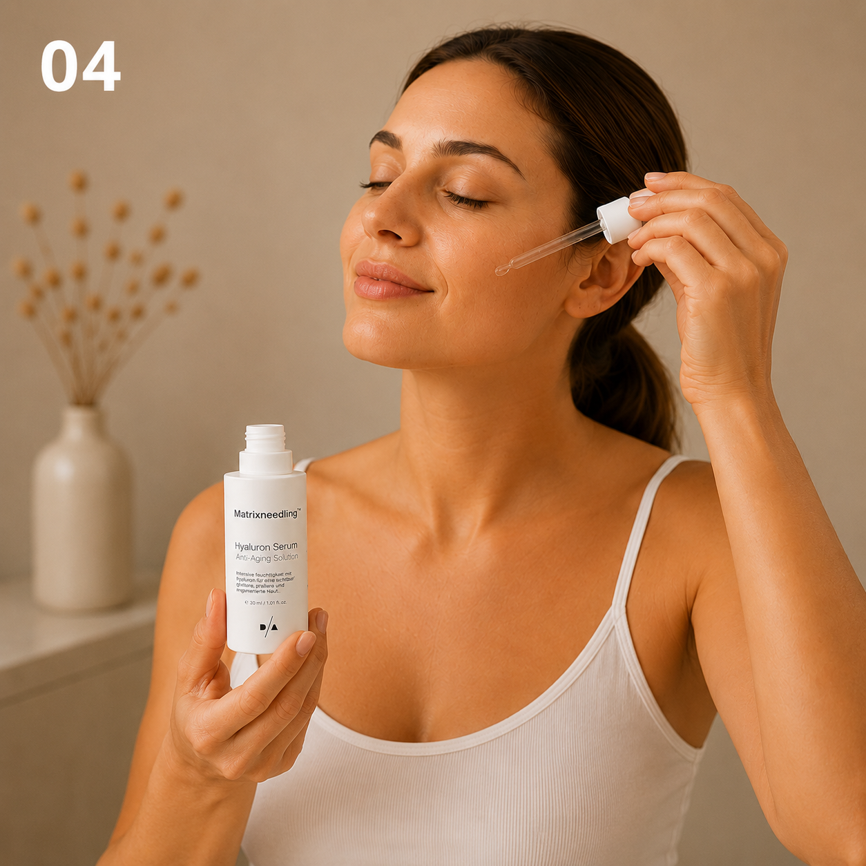 Stap 04 – Serum aanbrengen